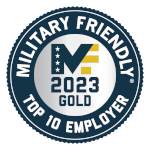 2023 Military Friendly Employer Logo