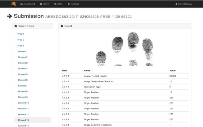 View Biometric Transactions and Responses Online