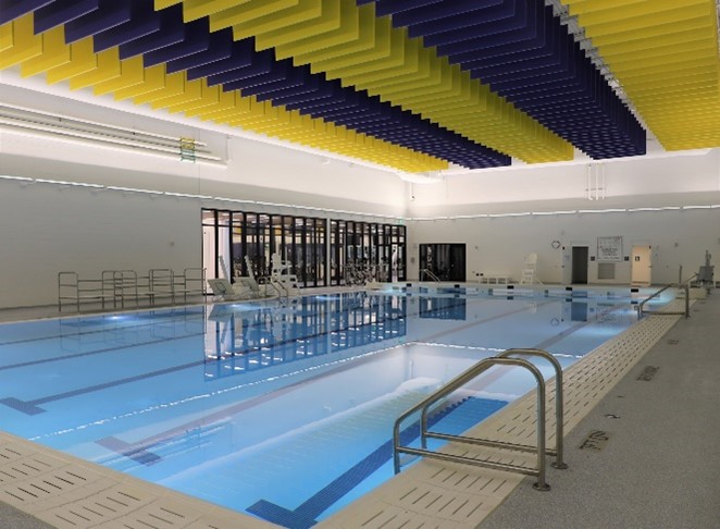 New Athletic Facility Salt-Water Pool