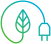 green electricity icon