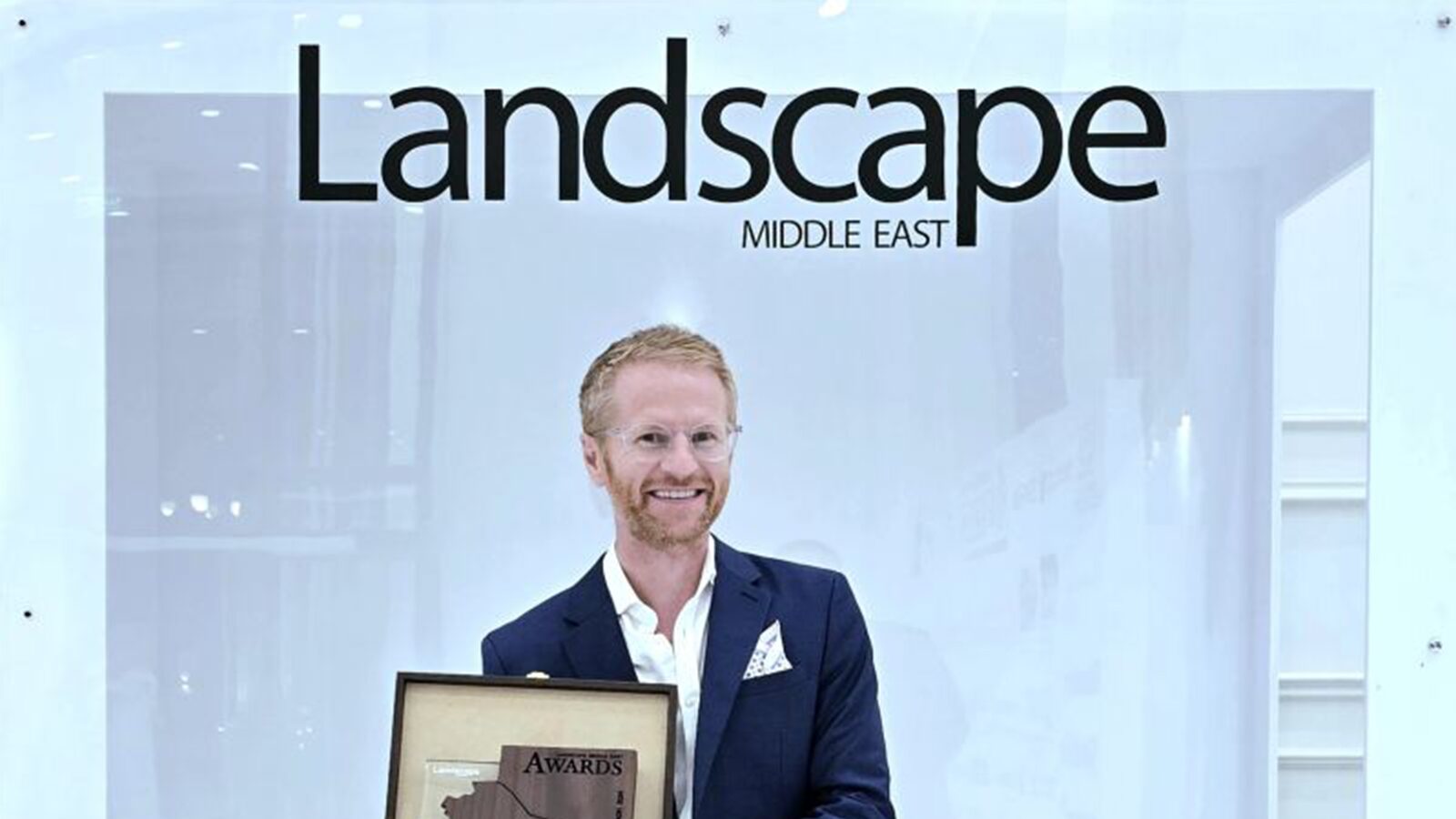 Winning the Biodiversity and Ecological Restoration Award at Landscape Middle East Awards.