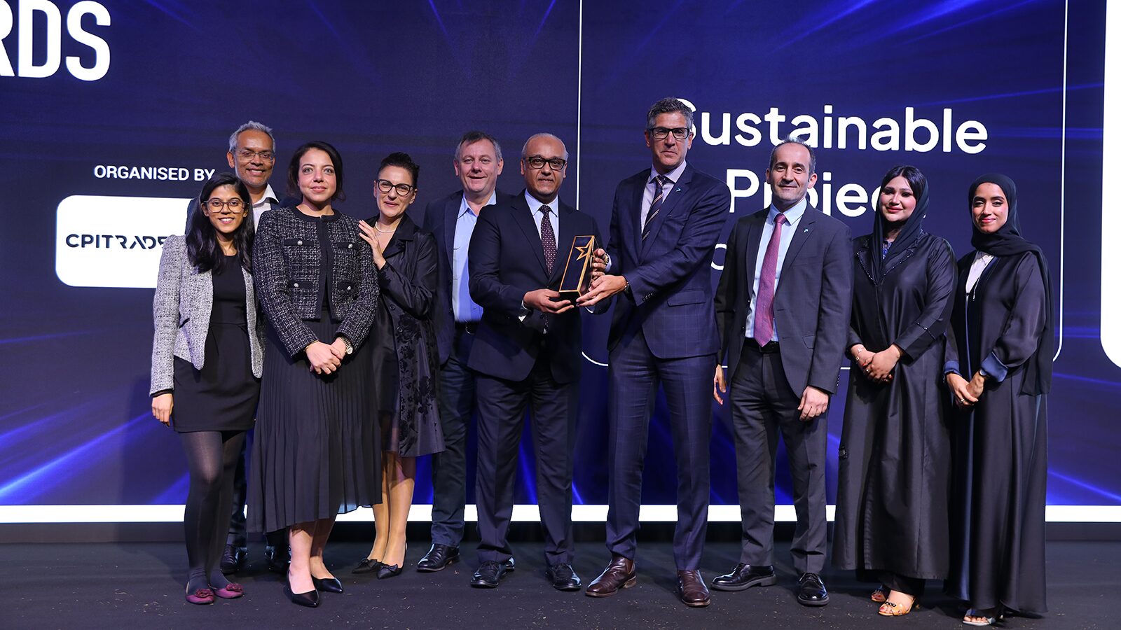 Sustainable Project of the Year Award Winners at Big Project Middle East.