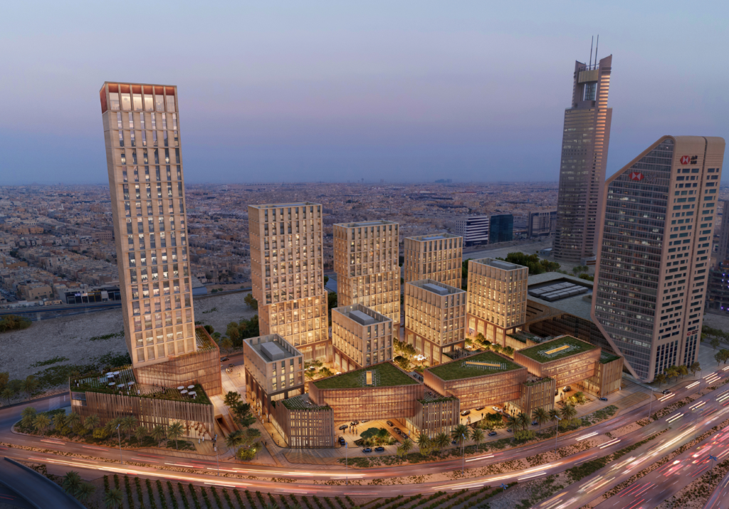 Render of King’s Square Project in Riyadh
